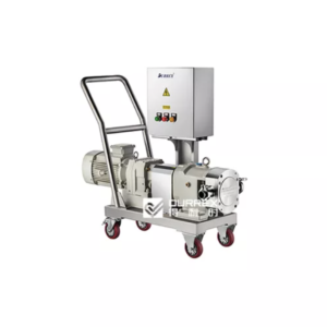 Mobile Sanitary Lobe Pump with trolley